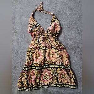 Hippie Halter Dress/Bikini Coverup